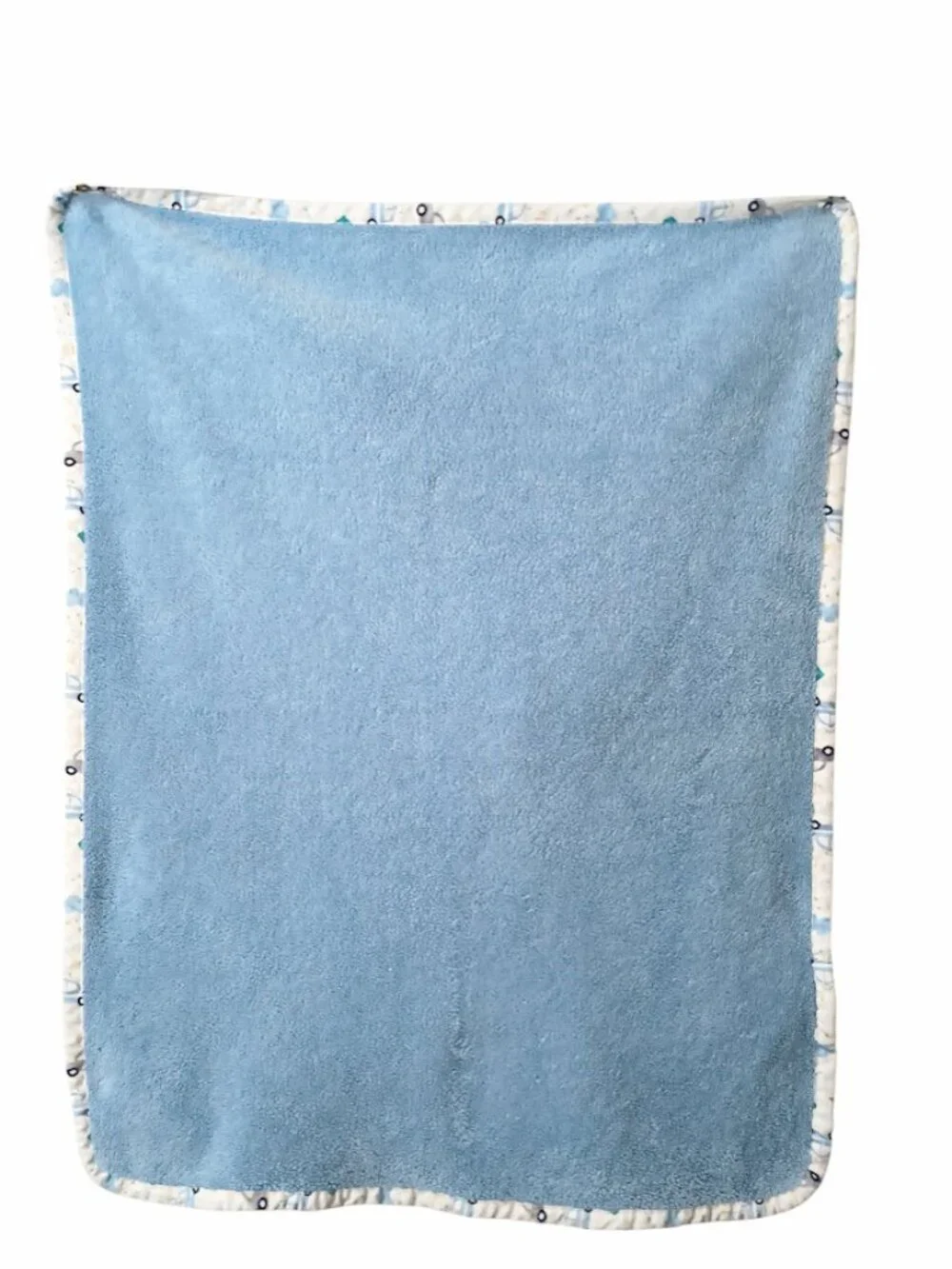 2021 Cribmates Cars Trim Blue Security Lovey Blanket 30